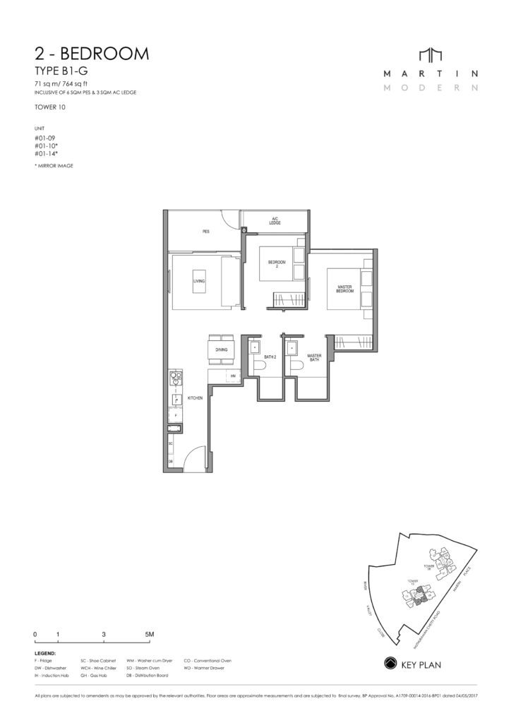 martin-modern-floorplan-singapore-condo-2-bedroom-layout-764sqft-district-9-condo-new-launch