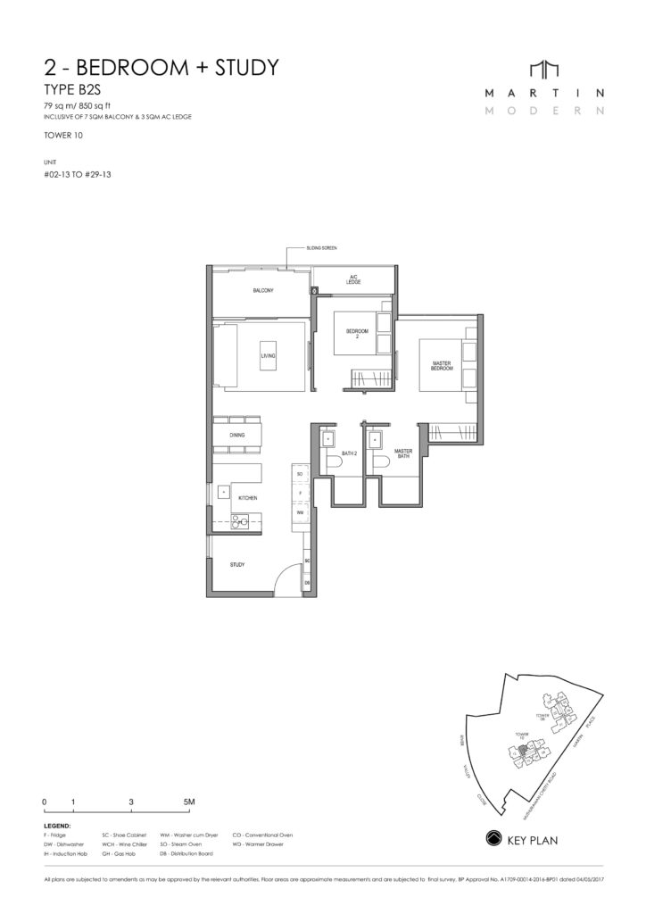 martin-modern-floorplan-singapore-condo-2-bedroom-plus-study-layout-850sqft-district-9-condo-new-launch