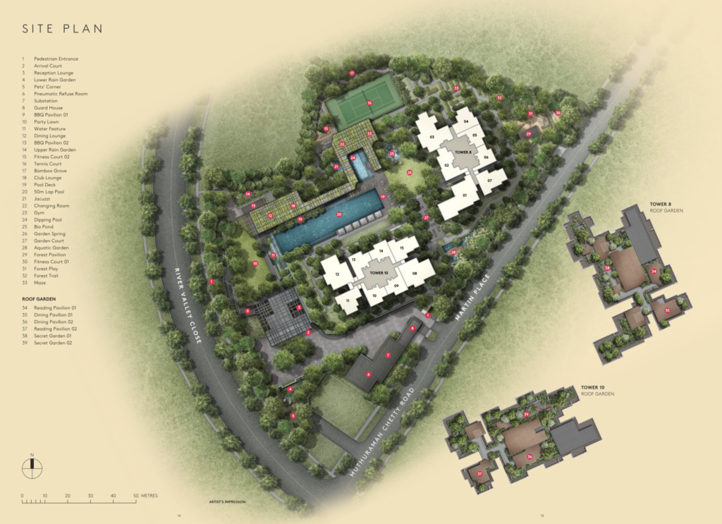 martin-modern-site-plan-singapore